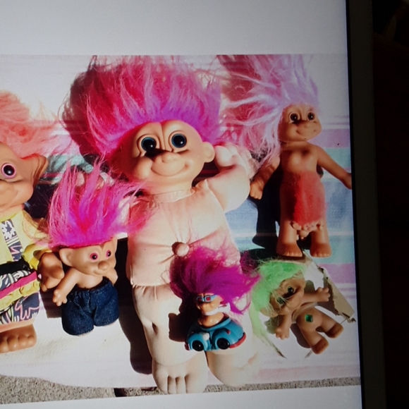 💖 Vintage Trolls Carrying Case  PINK - Picture 5 of 15